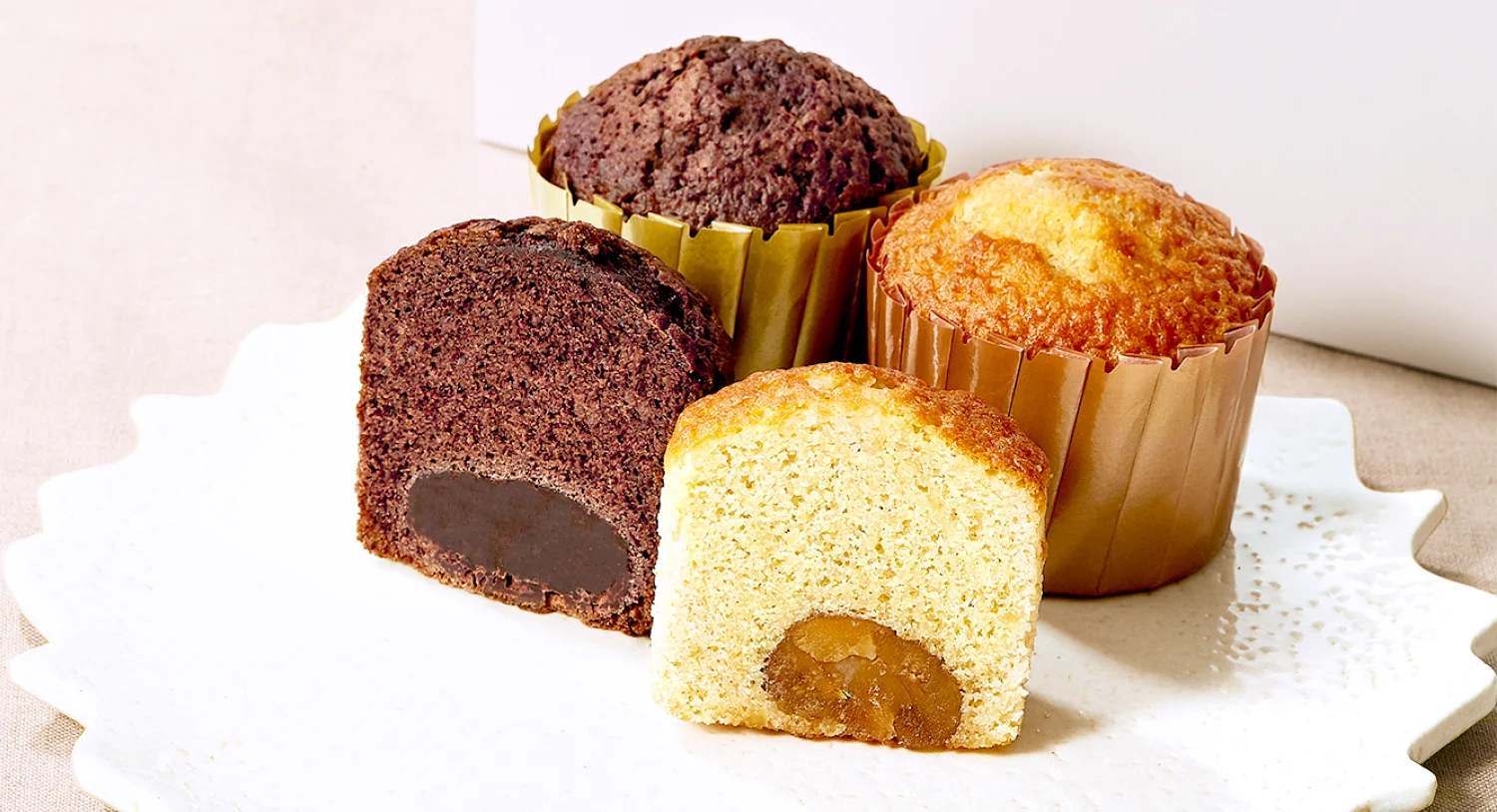 トリュフケーキ＆ガトー・オ・マロン